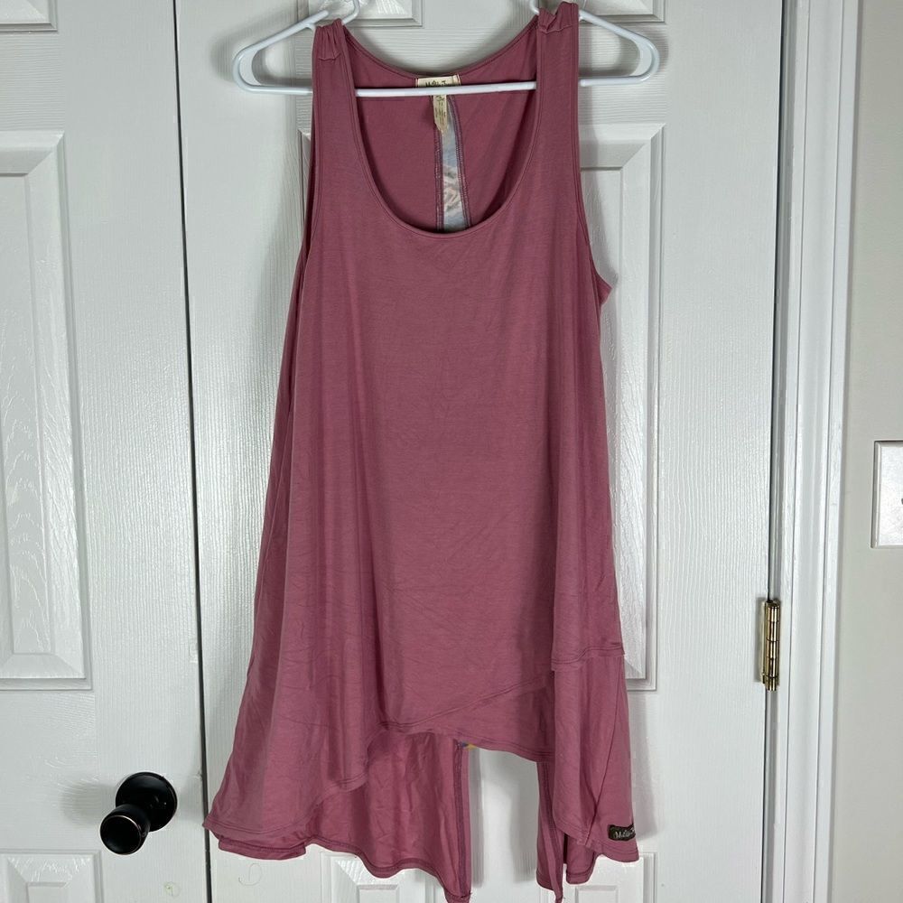 Matilda Jane Tiered Rose Blue Flower Tank Small